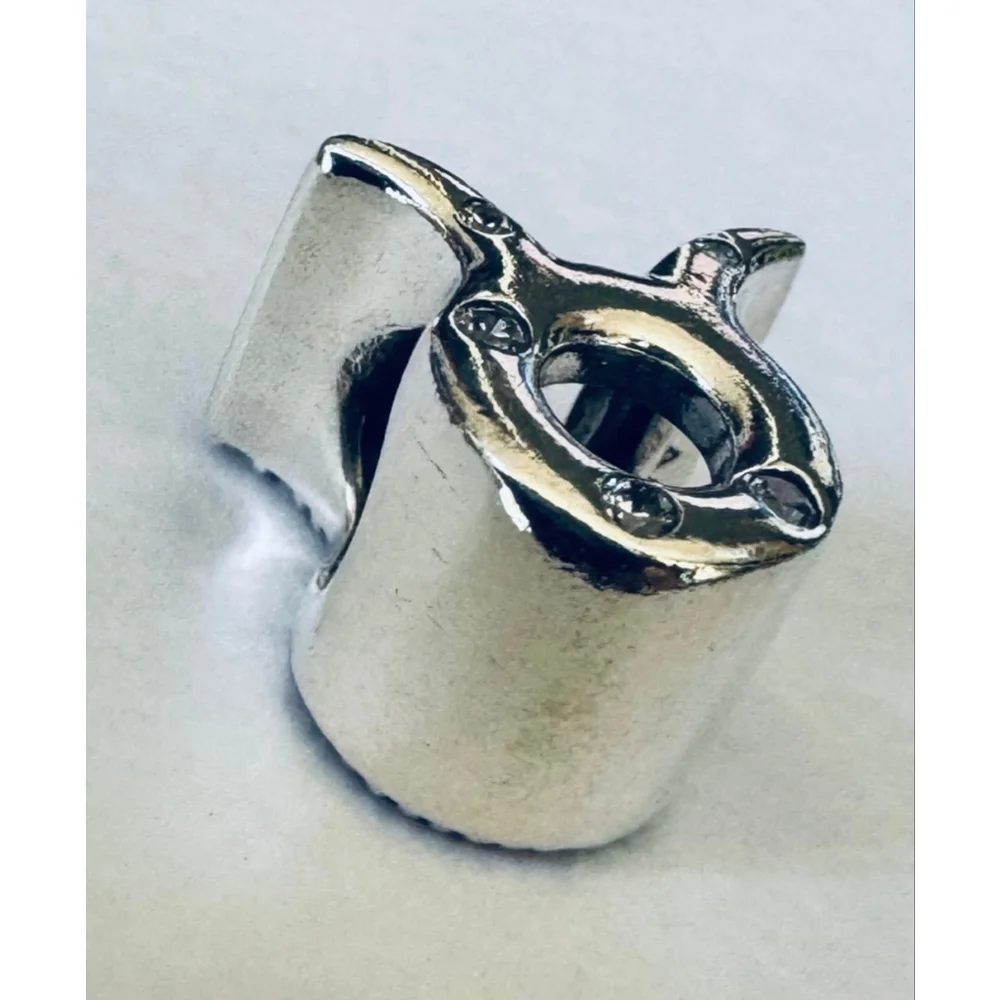 Pandora Sterling Silver 925 & CZ Sparkling Zodiac Taurus Charm